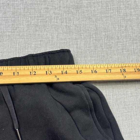 Lululemon Scuba Mid-Rise Oversized Jogger Sweatpants Womens Medium Black Fleece - Picture 5 of 8